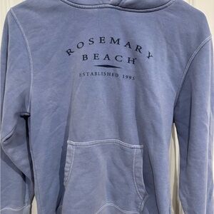 Blue Rosemary Beach Hoodie Youth Medium